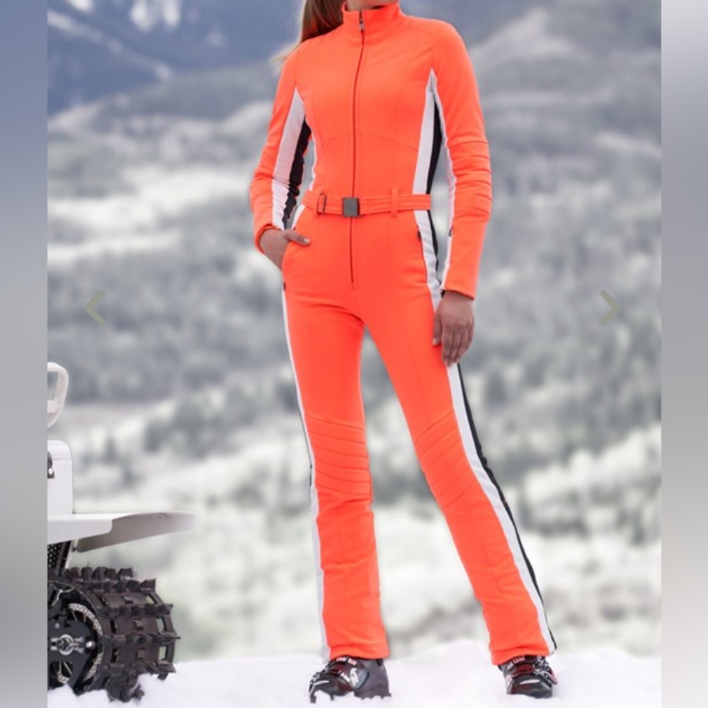 Bogner Talisha Striped Stretch Ski Suit **NWT**